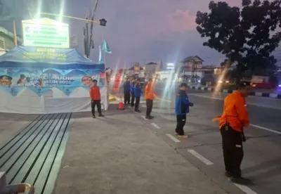 Andi Gani Nena Wea Saat Di Lokasi Posko