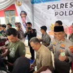Bupati Dan Kapolres Kuningan Sibuk Melayani