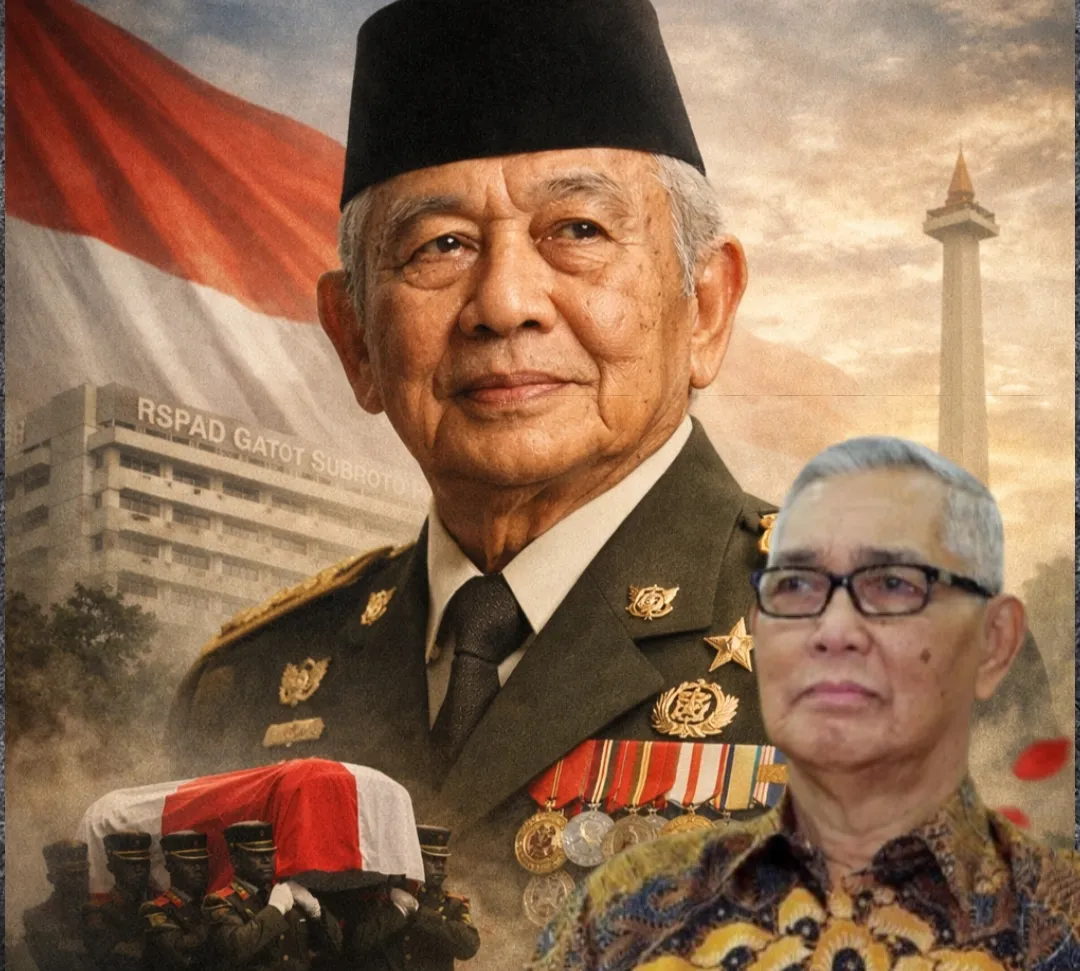 Wakil Presiden Tri Sutrisno Alm