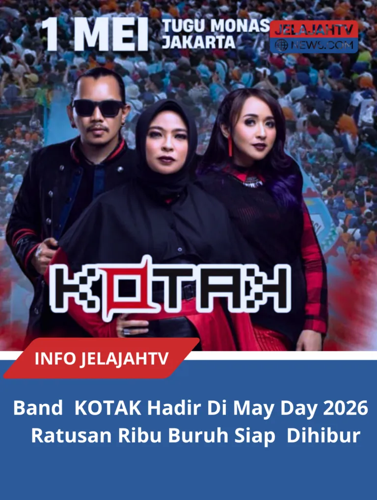 Band Kotak Siap Meriahkan Mayday Di Monas