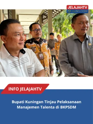 Bupati Kuningan Saat Kunjungi Bkpsdm