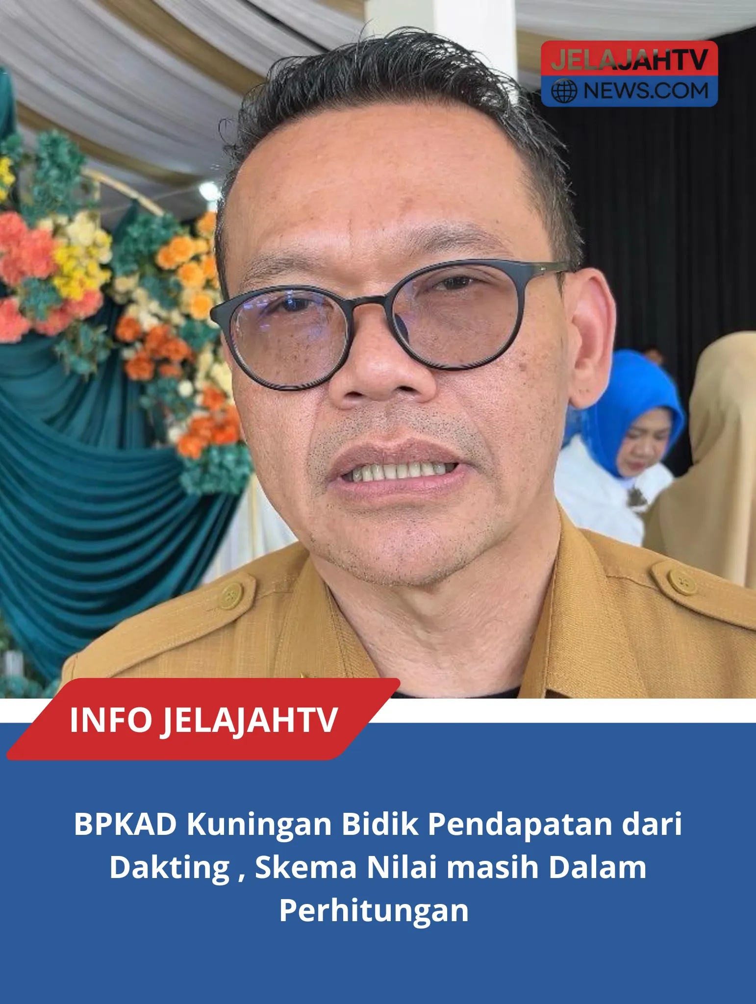 Kepala Bpkad Kuningan Deden Sopandi
