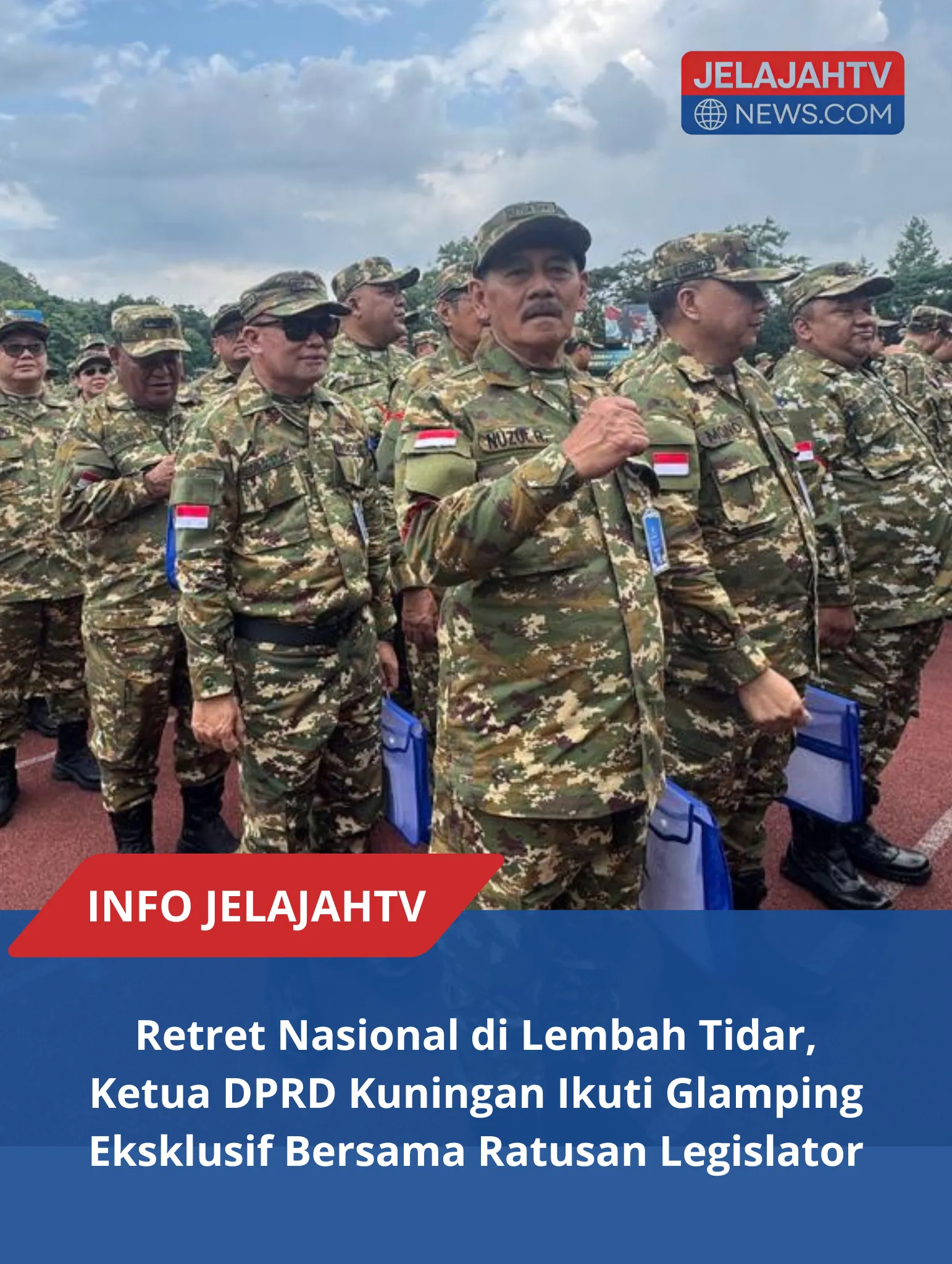 Ketua Dprd Kuningan Nuzul Rachdy Mengikuti Retret