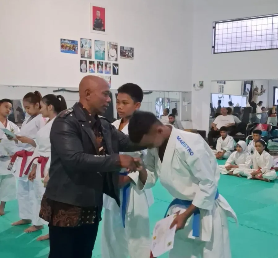 Kunjungan Kabid Olahraga Siswoyo