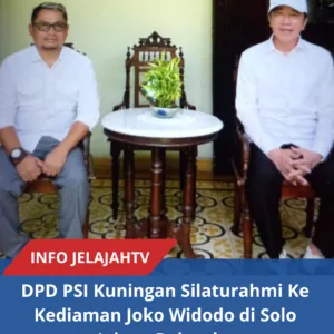 Presiden Ke 7 Bersama Ketua Dpd Psi Kuningan
