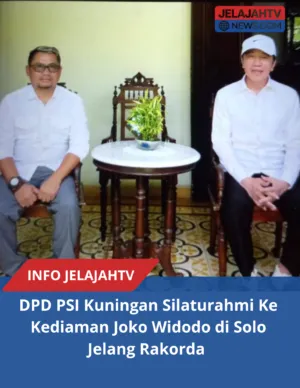 Presiden Ke 7 Bersama Ketua Dpd Psi Kuningan