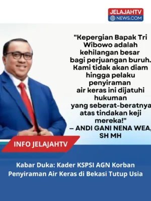 Presiden Kspsi Andi Gani Nena Wea Sh Mh