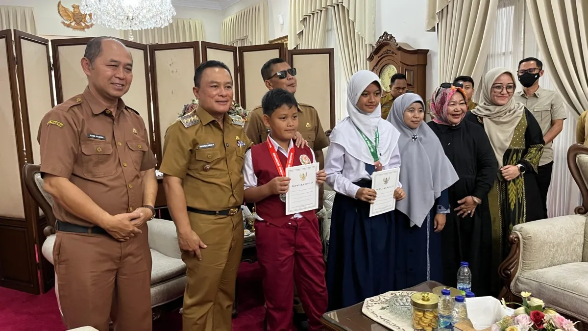 Saat Acara Penyambutan Di Pendopo