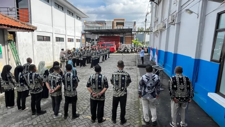 Upacara Rotasi Mutasi Di Lingkup Bank Kuningan