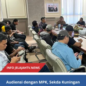 Audiensi dengan MPK, Sekda Kuningan Soroti Drainase, Mitigasi Bencana dan Pengawasan Bangunan