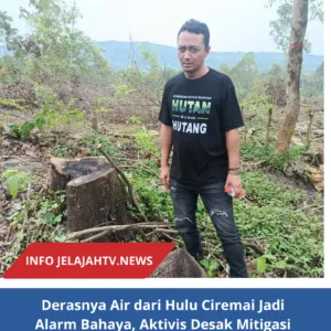 Derasnya Air dari Hulu Ciremai Jadi Alarm Bahaya, Aktivis Desak Mitigasi Bencana dan Penyelamatan Ekologi Kuningan