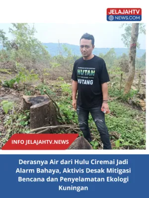 Derasnya Air dari Hulu Ciremai Jadi Alarm Bahaya, Aktivis Desak Mitigasi Bencana dan Penyelamatan Ekologi Kuningan