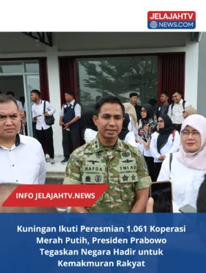 Kuningan Ikuti Peresmian 1.061 Koperasi Merah Putih, Presiden Prabowo Tegaskan Negara Hadir untuk Kemakmuran Rakyat