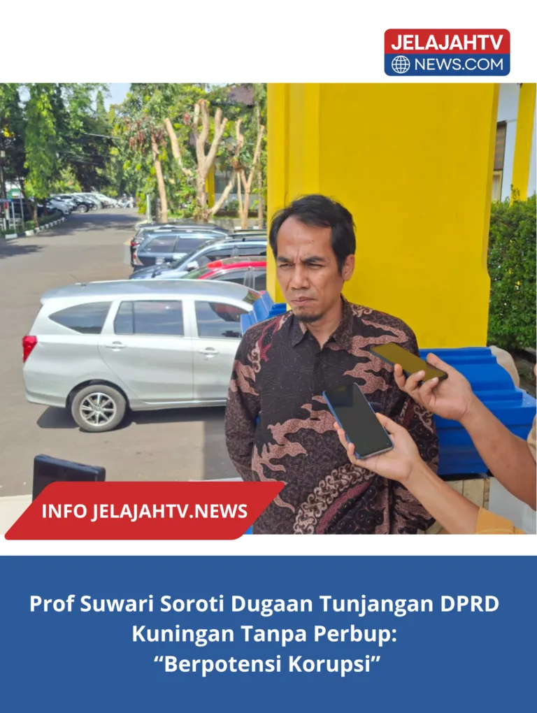 Prof Suwari Soroti Dugaan Tunjangan DPRD Kuningan Tanpa Perbup: “Berpotensi Korupsi”