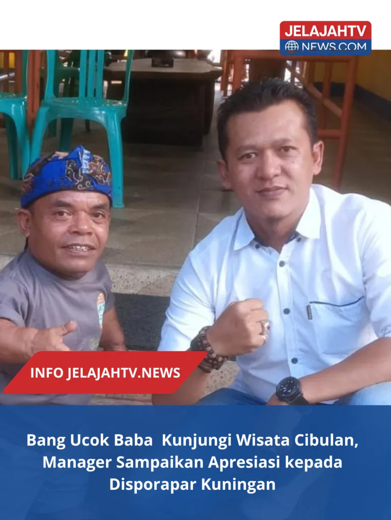 Bang Ucok Baba  Kunjungi Wisata Cibulan, Manager Sampaikan Apresiasi kepada Disporapar Kuningan