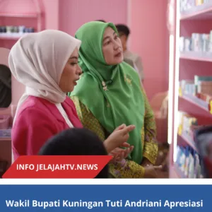 Hj. Tuti Andriani Apresiasi Semangat Entrepreneurship Owner Dandanin.id