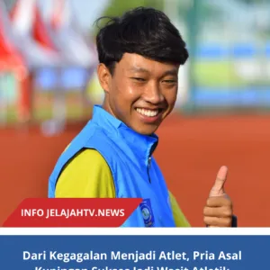 Dari Kegagalan Menjadi Atlet, Pria Asal Kuningan Sukses Jadi Wasit Atletik Tingkat ASEAN