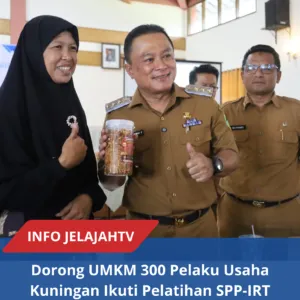Bupati Kuningan Bersama Kadis Dan Pelaku Umkm