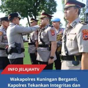 Pergantian Jabatan Di Polres Kuningan
