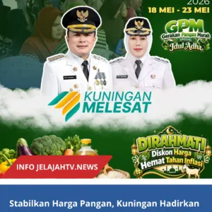 Stabilkan Harga Pangan, Kuningan Hadirkan Gerakan Pangan Murah DIRAHMATI