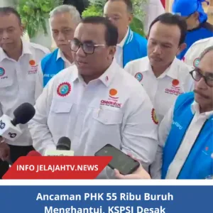Ancaman PHK 55 Ribu Buruh Menghantui, KSPSI Desak Pemerintah Segera Atasi Harga Gas Industri