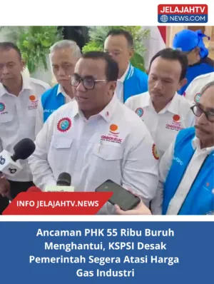Ancaman PHK 55 Ribu Buruh Menghantui, KSPSI Desak Pemerintah Segera Atasi Harga Gas Industri