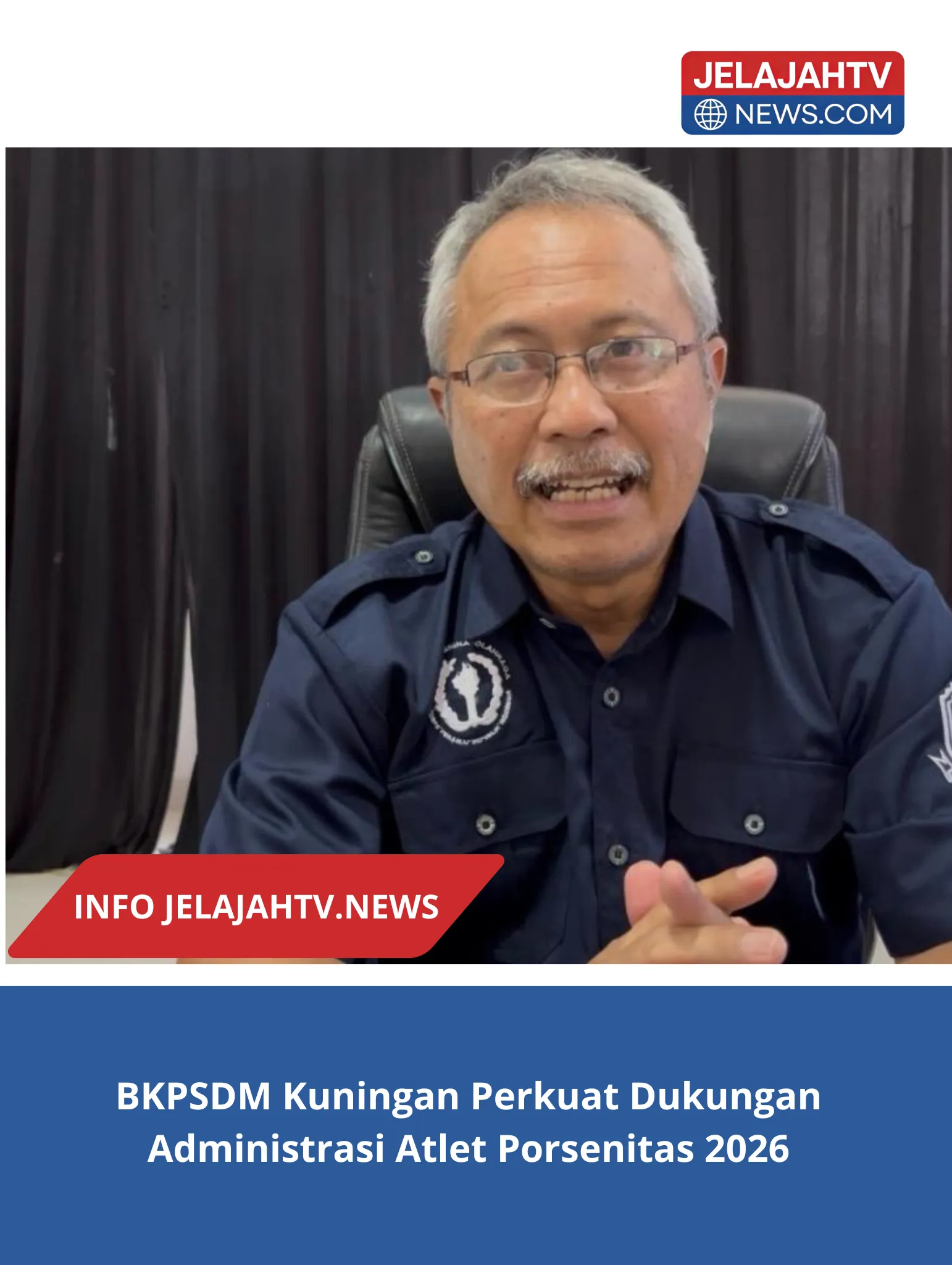 BKPSDM Kuningan Perkuat Dukungan Administrasi Atlet Porsenitas 2026