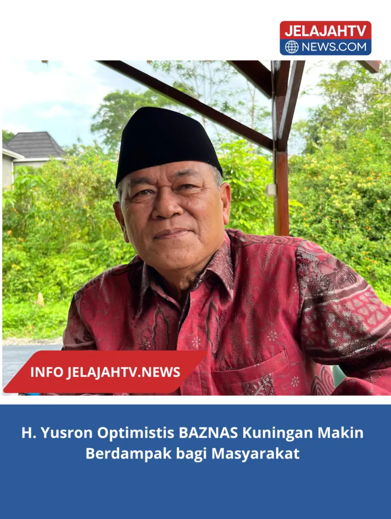 H. Yusron Optimistis BAZNAS Kuningan Makin Berdampak bagi Masyarakat