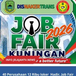 40 Perusahaan 12 Ribu loker  Hadir, Job Fair Kuningan 2026 Gratis untuk Masyarakat