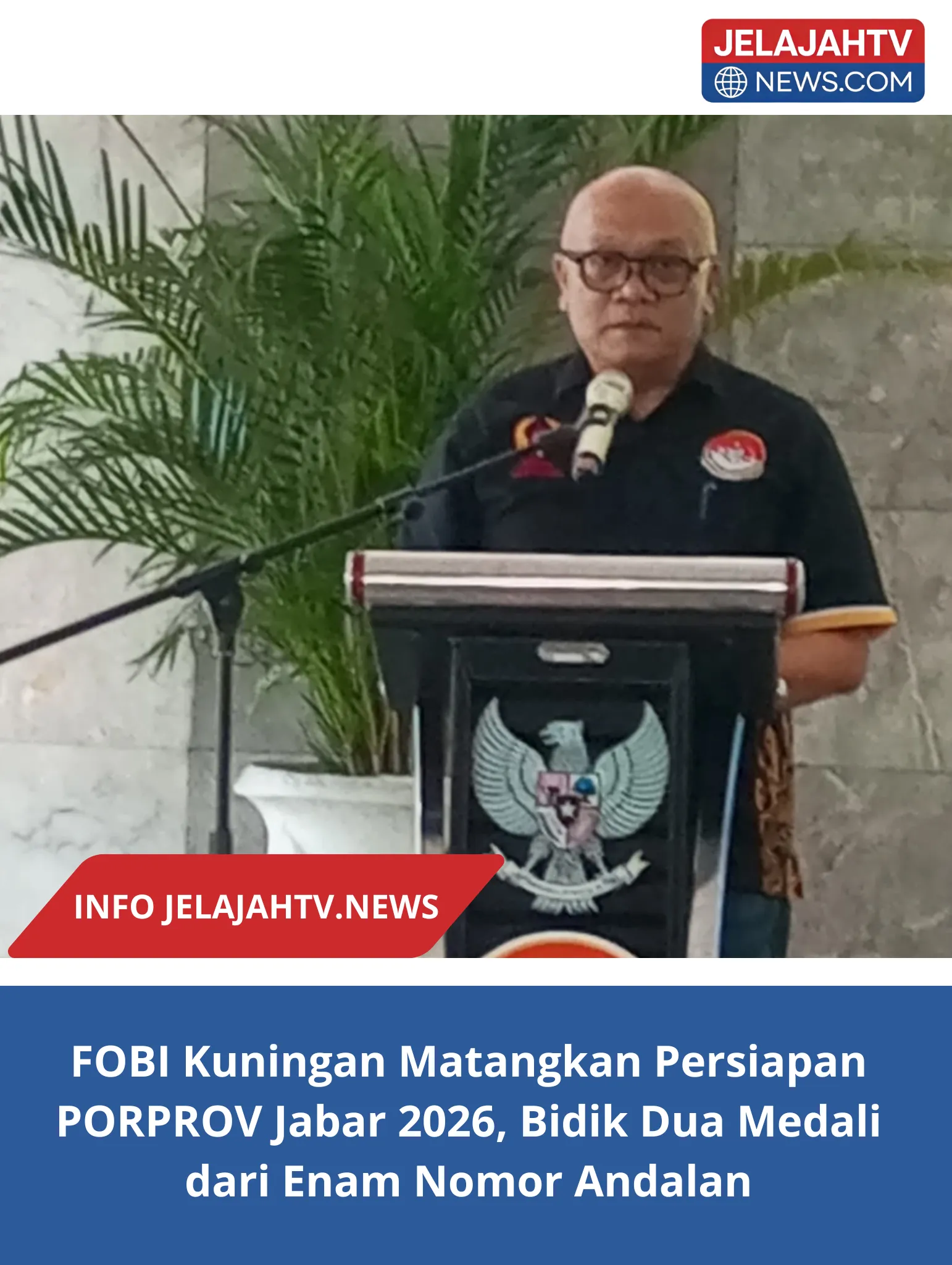 FOBI Kuningan Matangkan Persiapan PORPROV Jabar 2026, Bidik Dua Medali dari Enam Nomor Andalan