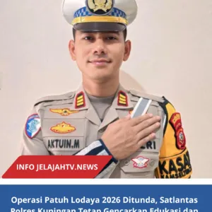 Operasi Patuh Lodaya 2026 Ditunda, Satlantas Polres Kuningan Tetap Gencarkan Edukasi dan Pengawasan ETLE