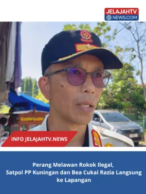 Perang Melawan Rokok Ilegal, Satpol PP Kuningan dan Bea Cukai Raziah  Langsung ke Lapangan