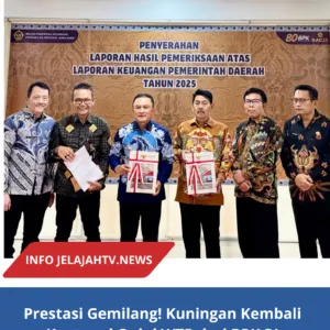 Prestasi Gemilang! Kuningan Kembali Kantongi Opini WTP dari BPK RI