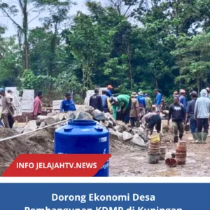 Dorong Ekonomi Desa Pembangunan KDMP di Kuningan Mulai Bergulir