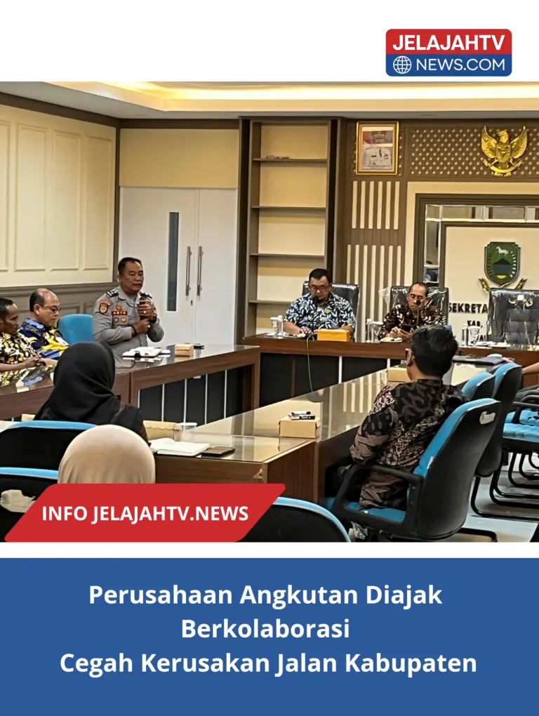 Perusahaan Angkutan Diajak Berkolaborasi Cegah Kerusakan Jalan Kabupaten