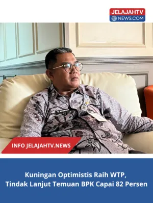 Kuningan Optimistis Raih WTP, Tindak Lanjut Temuan BPK Capai 82 Persen