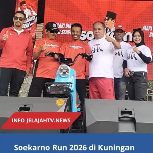 Soekarno Run 2026 di Kuningan Kobarkan Semangat Nasionalisme