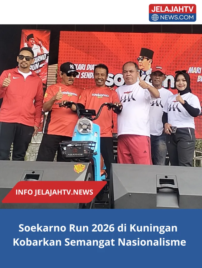 Soekarno Run 2026 di Kuningan Kobarkan Semangat Nasionalisme
