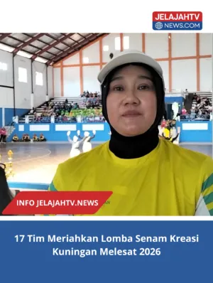17 Tim Meriahkan Lomba Senam Kreasi Kuningan Melesat 2026