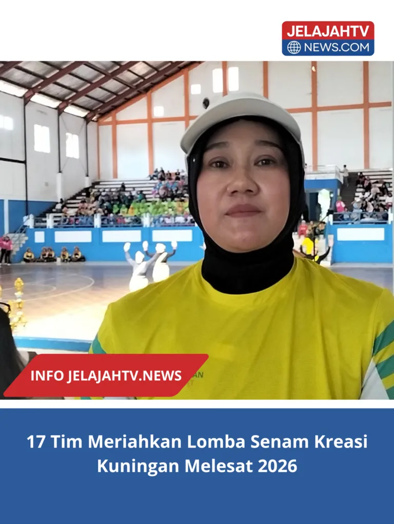 17 Tim Meriahkan Lomba Senam Kreasi Kuningan Melesat 2026