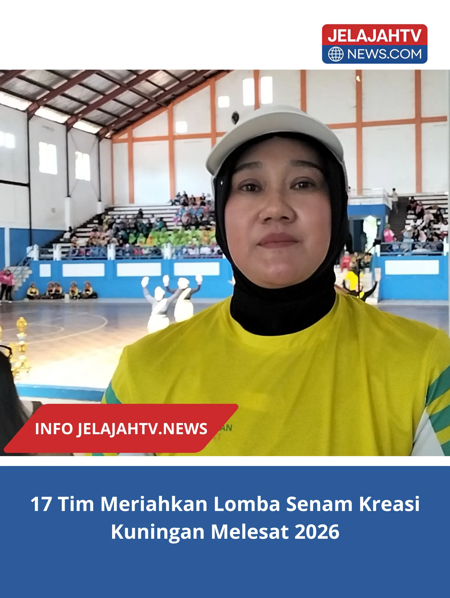 17 Tim Meriahkan Lomba Senam Kreasi Kuningan Melesat 2026