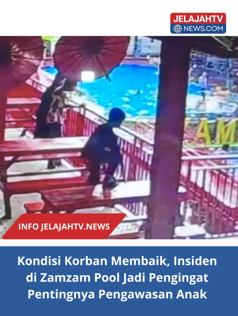 Kondisi Korban Membaik, Insiden di Zamzam Pool Jadi Pengingat Pentingnya Pengawasan Anak
