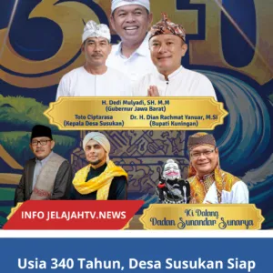 Usia 340 Tahun, Desa Susukan Siap Gelar Perayaan Bersejarah