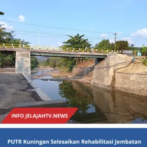 PUTR Kuningan Selesaikan Rehabilitasi Jembatan Cipedak, Mobilitas Warga Kembali Lancar
