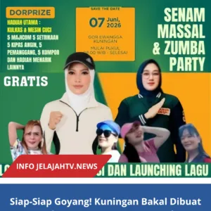 Siap-Siap Goyang! Kuningan Bakal Dibuat Melesat Lewat Senam Massal Spektakuler