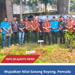 Wujudkan Nilai Gotong Royong, Pemuda Pancasila, 234 SC dan KNPI Gelar Aksi Penghijauan