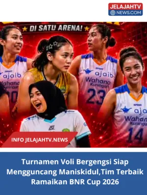 Turnamen Voli Bergengsi Siap Mengguncang Maniskidul,Tim Terbaik Ramaikan BNR Cup 2026
