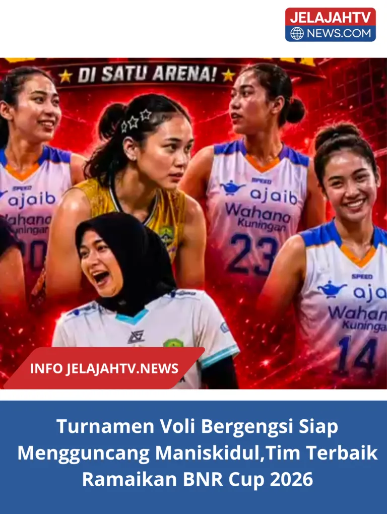 Turnamen Voli Bergengsi Siap Mengguncang Maniskidul,Tim Terbaik Ramaikan BNR Cup 2026