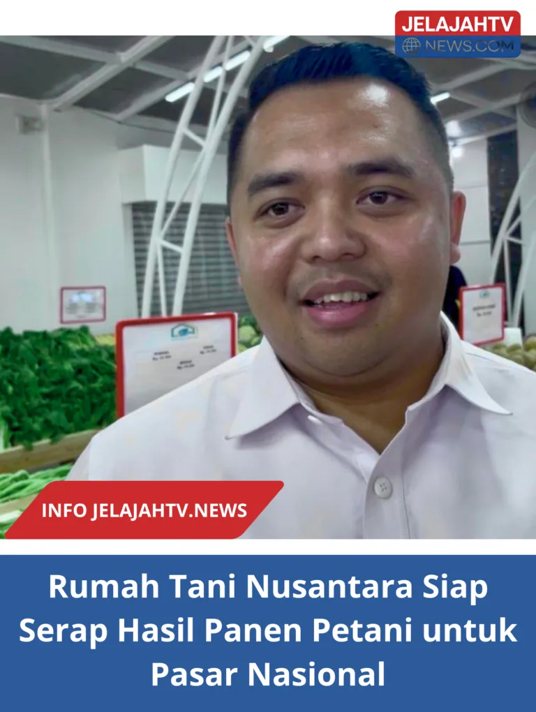 Rumah Tani Nusantara Siap Serap Hasil Panen Petani untuk Pasar Nasional