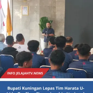 Bupati Kuningan Lepas Tim Harata U-14 ke TopSkor Championship Nasional, Semangat Juang Tanpa Batas Menuju Prestasi